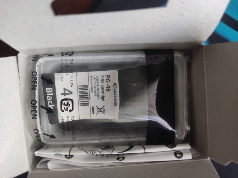 Картридж pg-46 принтер canon PIXMA e414: 240 грн. - Витратні матеріали ...
