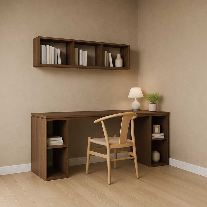 Secretárias e estantes por medida – fabrico e instalação