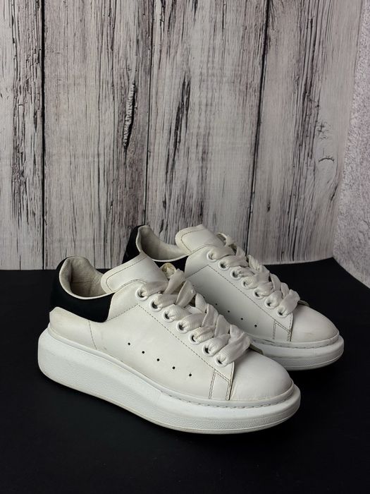 Детские Кожаные Кроссовки Alexander McQueen Oversized Оригинал