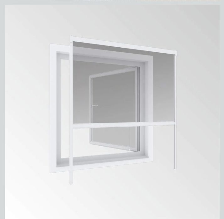 Windhager 04322 roleta okienna przeciw owadom, moskitiera z aluminium