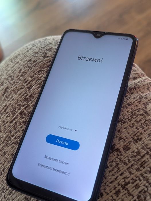 Samsung galaxy A10s повністю робочий, ідеальний стан по корпусу