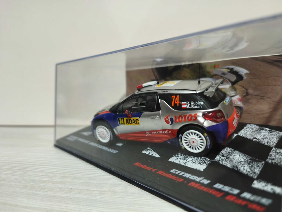 WRC Rally Cars 1:43 DeAgostini Kubica