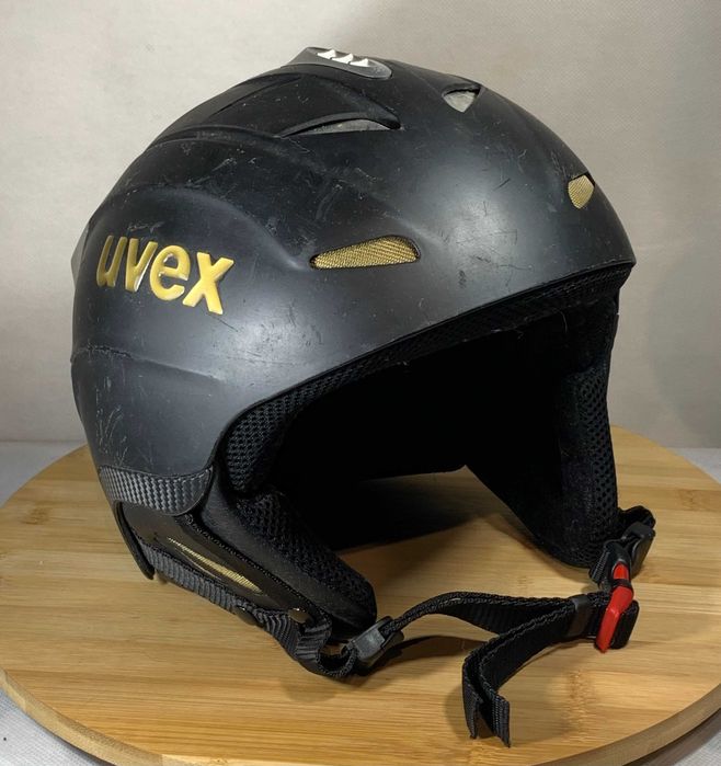Kask Narciarski Uvex 55 Cm Czarny – Solidny, Regulowany