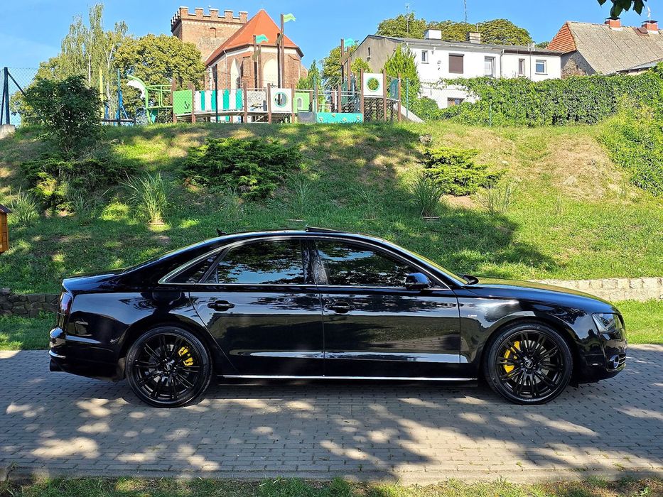 Audi A8 4.2*V8*350koni*250km*SerwisASO*FULL*Bezwypadek*Alcantara*Dociągi*OKAZ