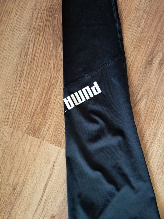 Czarne legginsy damskie PUMA M
