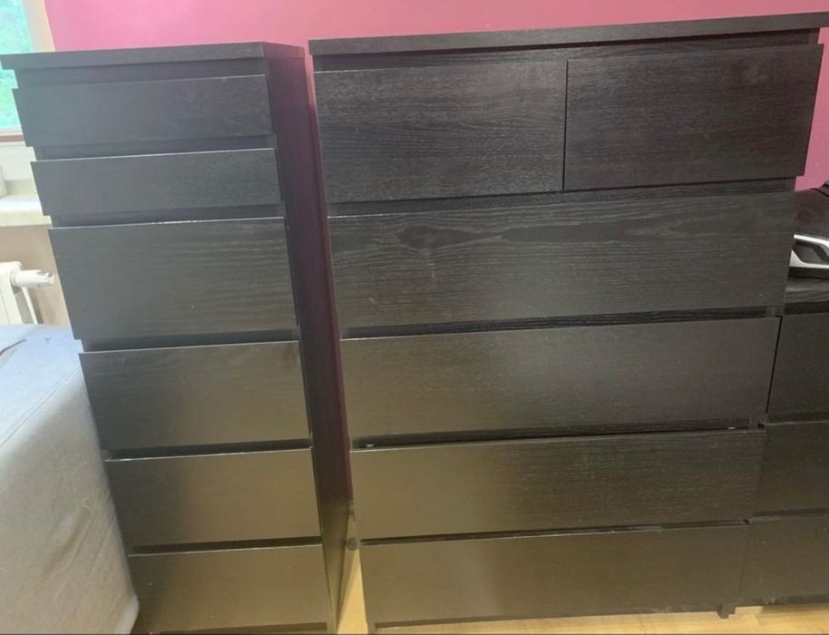 Komody IKEA malm różne/dostawa