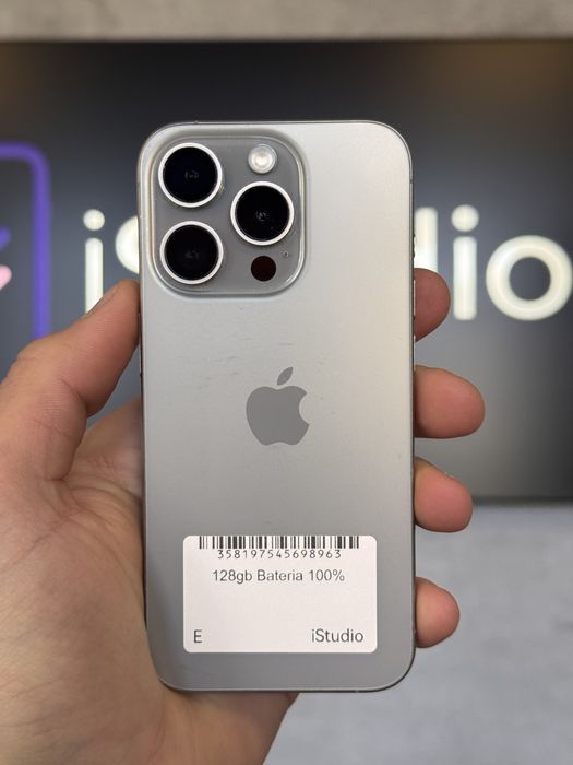 RATY 0% iPhone 15 Pro 128GB BATERIA 100% GWARANCJA 12 miesiecy!!!