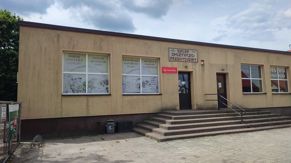 nieruchomość przeznaczona do sprzedaży ( budynek sklepu)