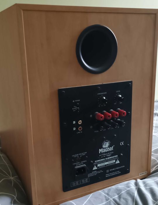 Potężny subwoofer Magnat Sub 250A znakomity stan.