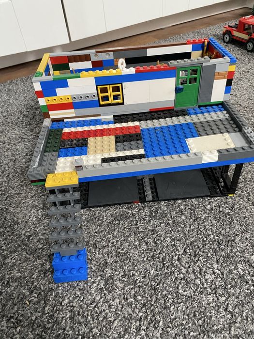 lego garaz z rzadkimi czesciami ninjago