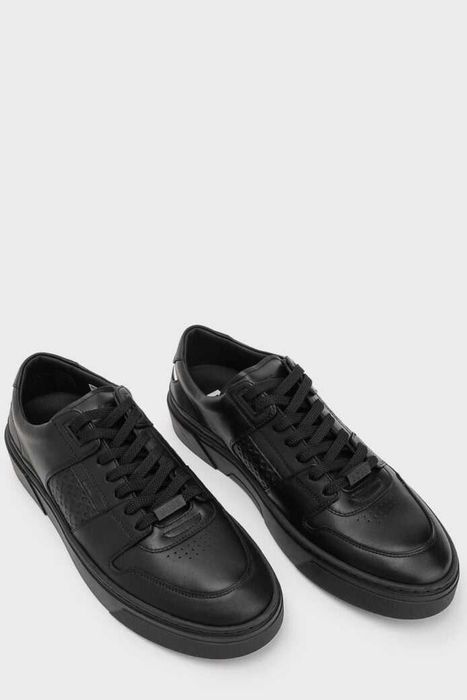 BOSS шкіряні снікерси HUGO BOSS оригінал Made in Italy (розмір 40)