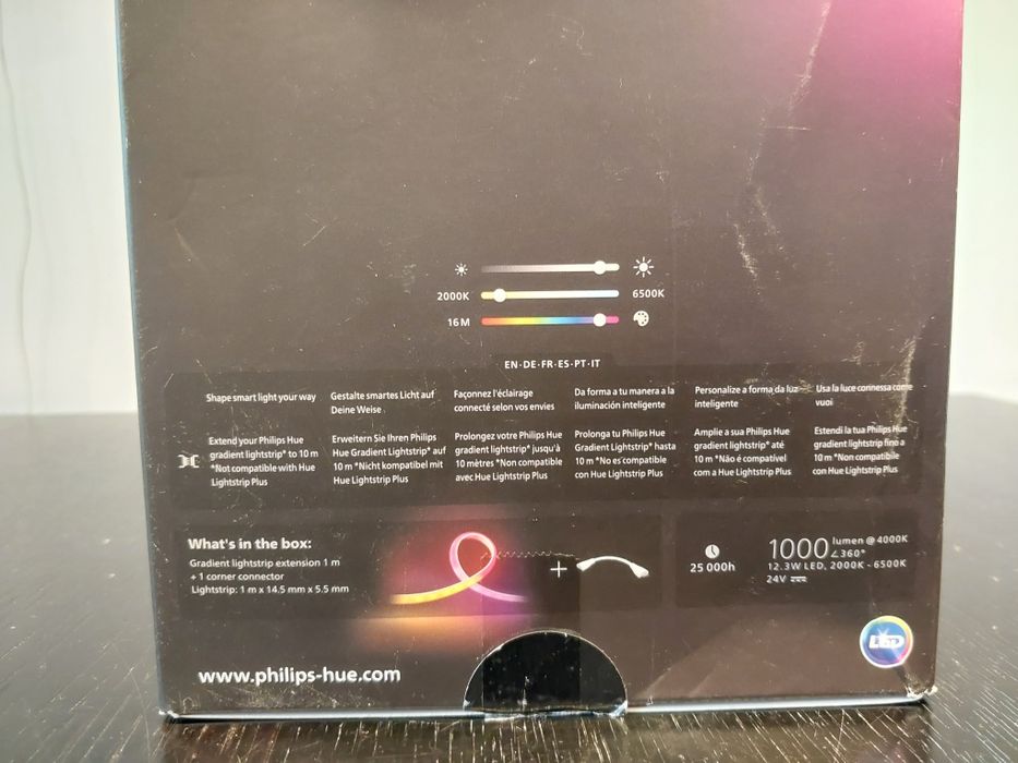 Taśma Led Philips Hue Gradient White And Color Ambiance Extension 1M