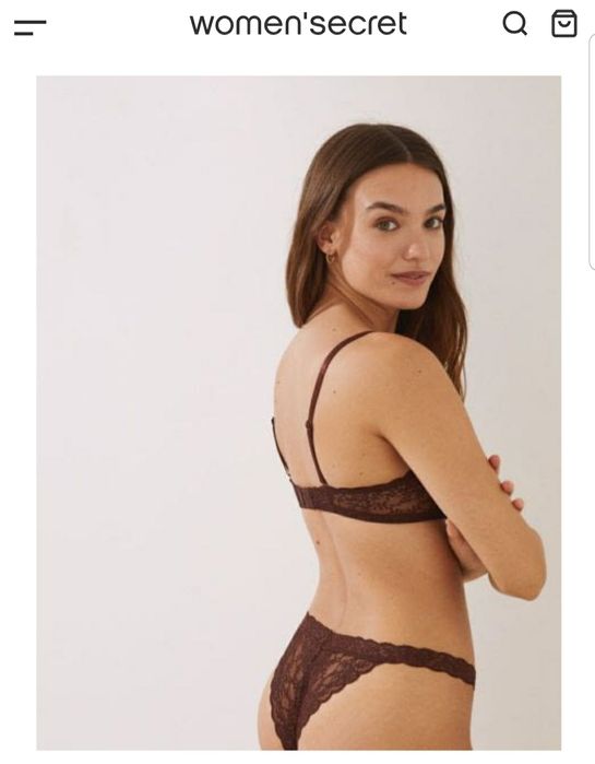 Набір білизни Women'secret ліф труси бюстгальтер білизна жіноча