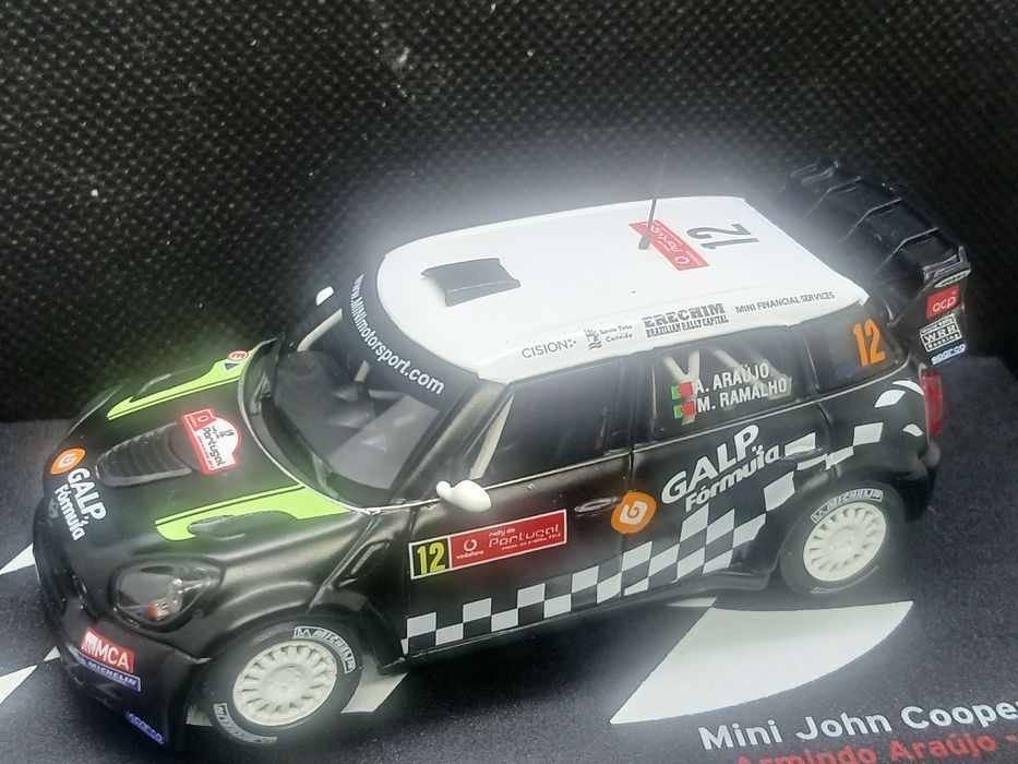 Miniatura 1:43 Mini Cooper WRC Armindo Araujo Rally  de Portugal  2012