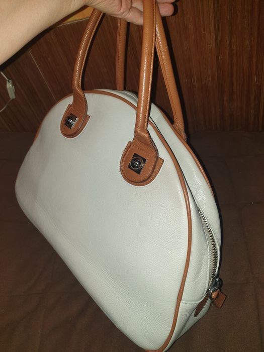 Сумка кожаная большая ASSA