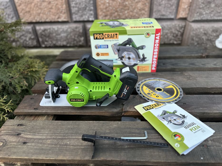 Аккумуляторная дисковая пила Procraft PCA36 (Без акб и зу)