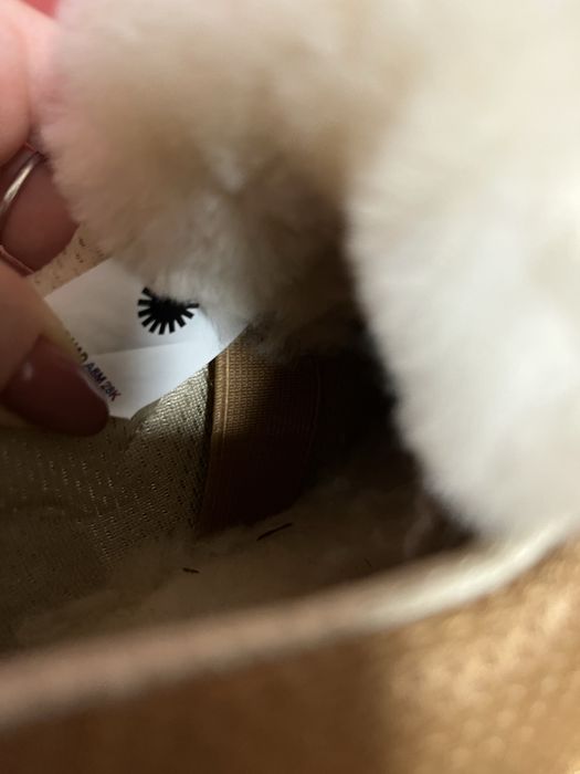 Ugg lowmel sand piaskowe buty zimowe trampki beżowe