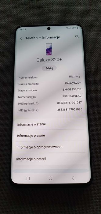 Samsung s20 plus