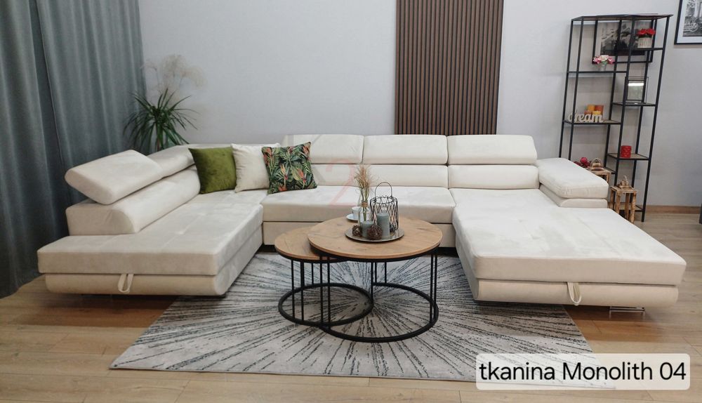 Narożnik  Kanapa Sofa Rogówka Łóżko OD RĘKI z funkcją spania +GRATIS