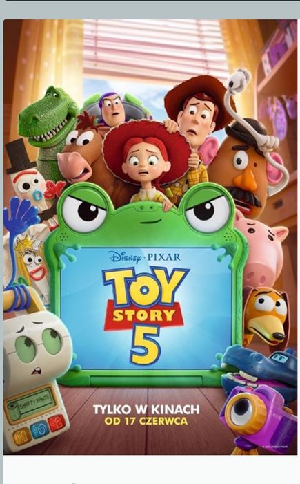 Plakat kinowy  TOY STORY 5 [2026] ( reż. McKenna Harris, Andrew Stanton) NOWY!