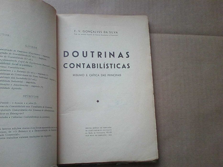 Doutrinas Contabilísticas