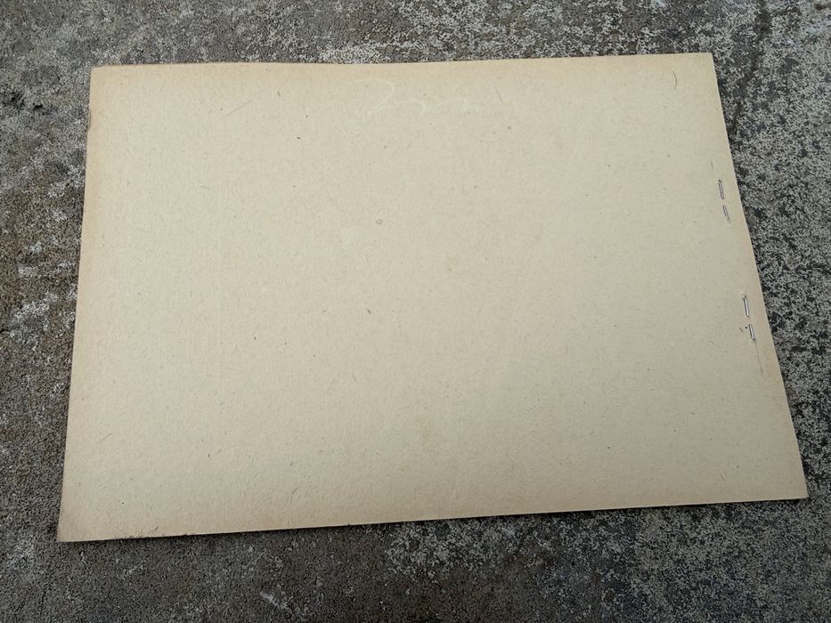 Zeszyt Papierów Kolorowych ZWP GNASZYN papier Prl