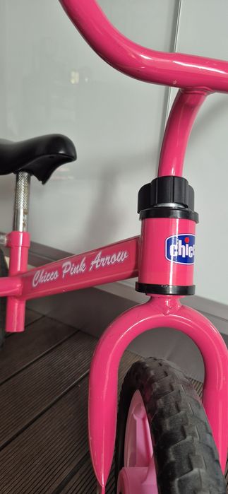 Bicicleta Chicco de Aprendizagem Rosa Sem Pedais