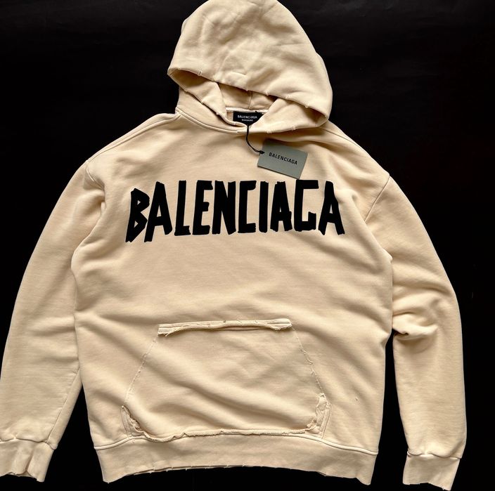Balenciaga bluza z kapturem Oversize SM L XL XXL Warszawa Ochota