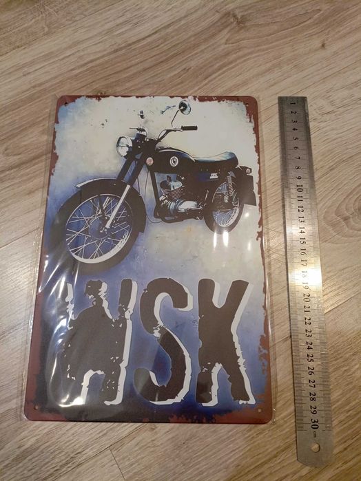obrazy dekoracyjne blachy 30x40 cm Junak