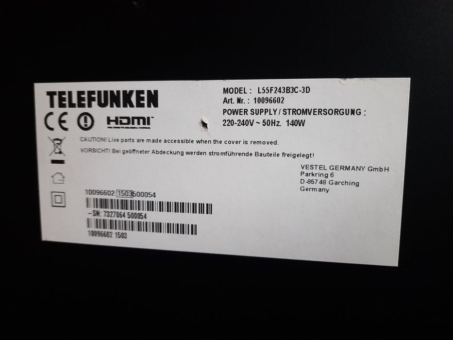 Telefunken телевізор