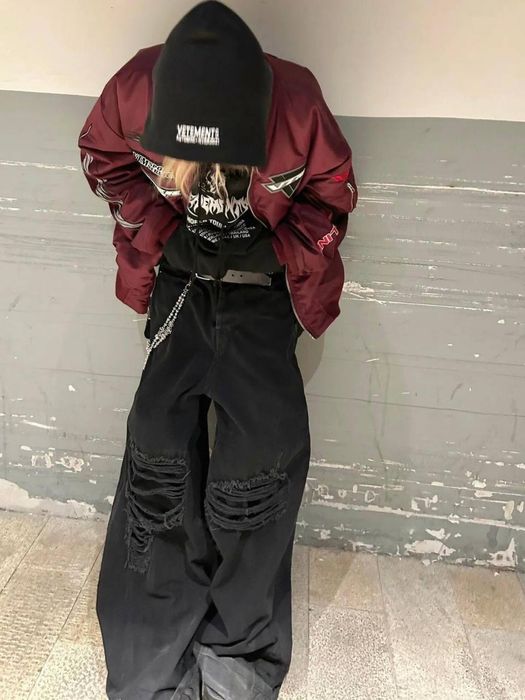 Джинси VETEMENTS DISTRESSED JEANS ветьмо архив archive opium