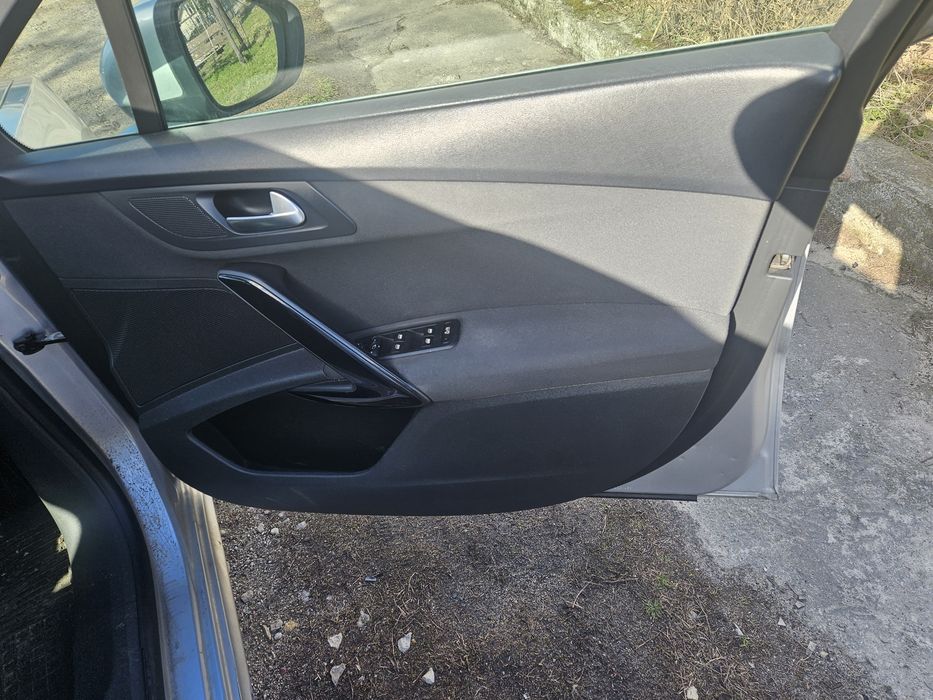 Fotele Kanapa Boczki Kpl. Półskóra Peugeot 508 I 10-14r