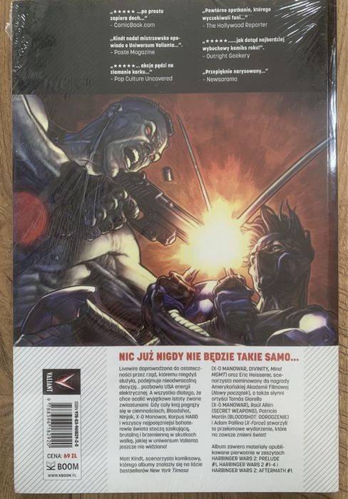 II Wojna Zwiastunów. Komiks  (Valiant) Matt Kindt