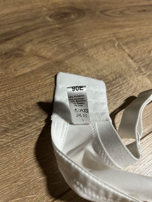 Biustonosz biały nipplex rozmiar 90E