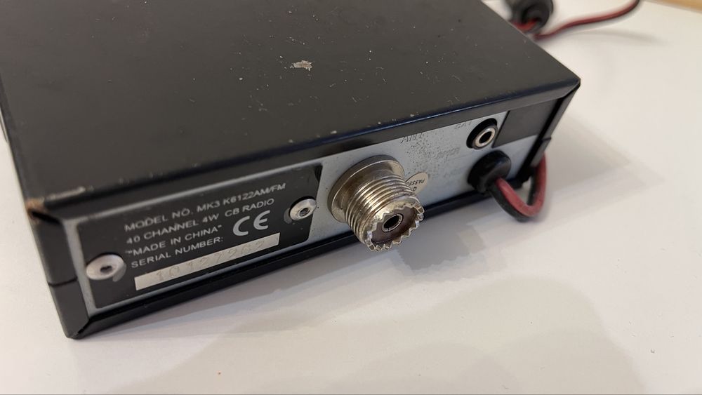 K6122am/fm cb radio