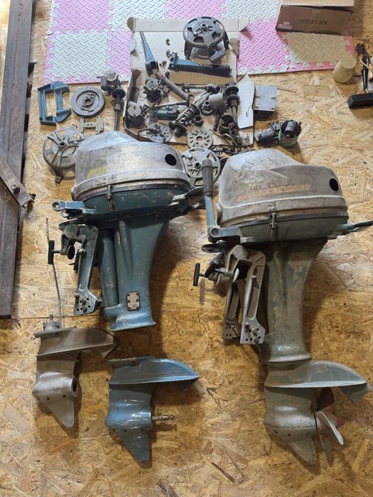 Лодочный мотор Вихрь 20 2шт. Цена за все что на фото