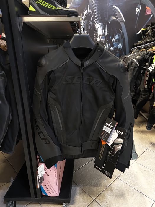 Kurtka motocyklowa skórzana SECA HOOLIGAN AIR  roz 52