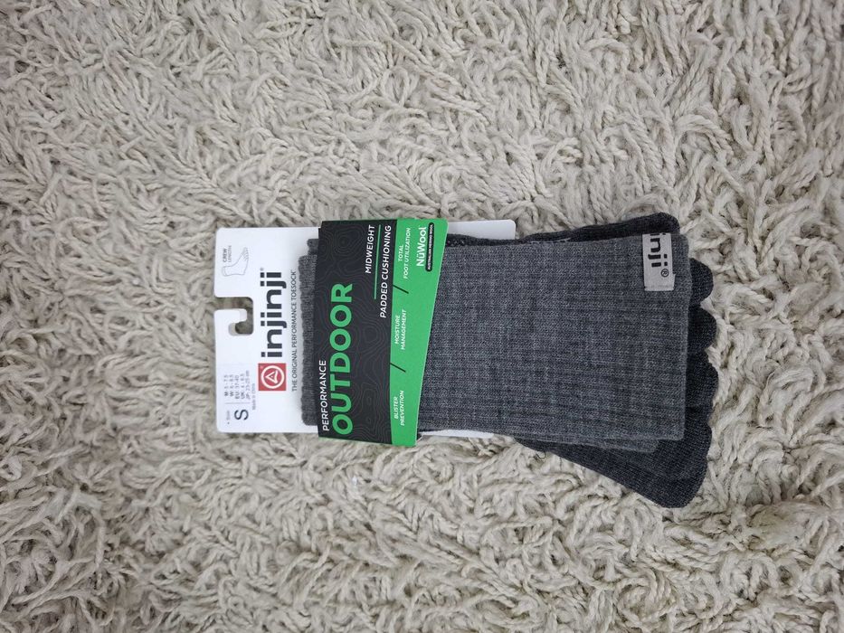Skarpety do biegania Injinji Outdoor  Midweight NuWool roz. S 37-40ue