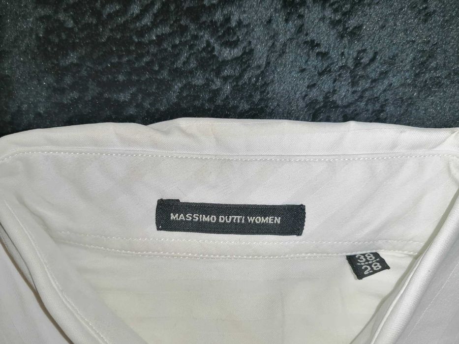 Camisa clássica branca Tam. 38 Massimo Dutti - bom estado