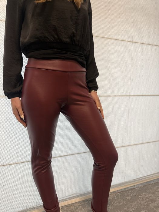 Кожанные лосины Calzedonia