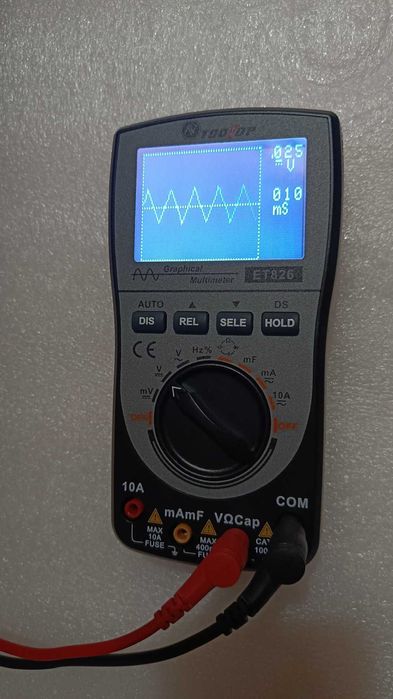 Электроника Цифровой мультиметр с осцилографом 2 в 1 Новый