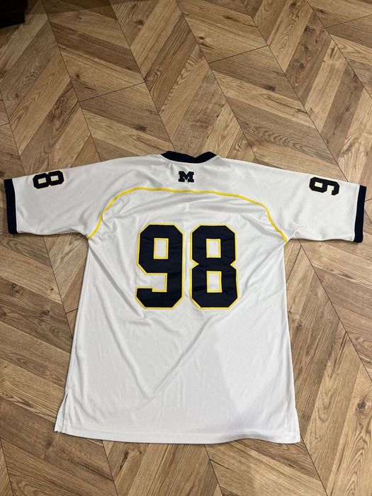 Вінтаж футболка бейсбольна Adidas 90s Michigan Wolverines XXL