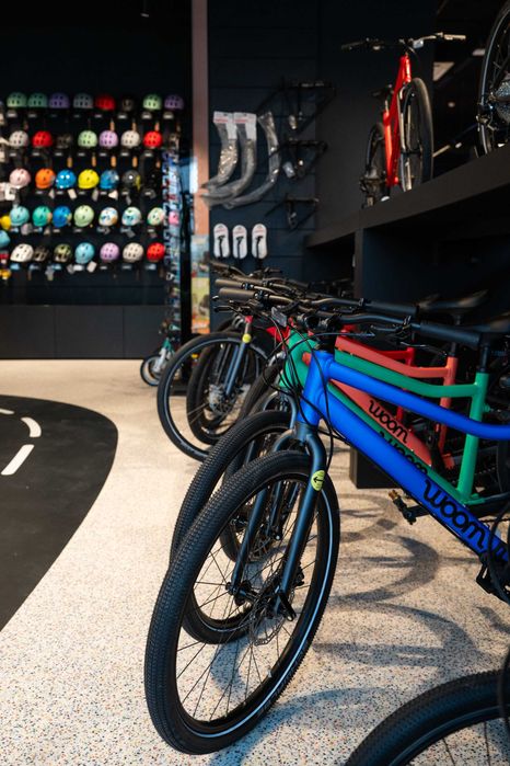 Rower Woom czerwony Go 6