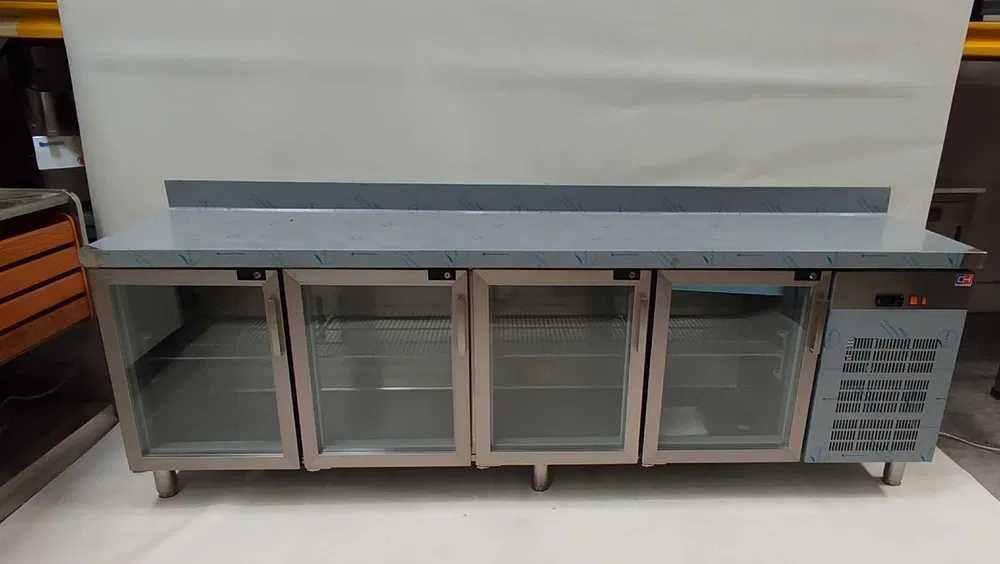 Bancada refrigerada 4 portas Vidro – NOVA