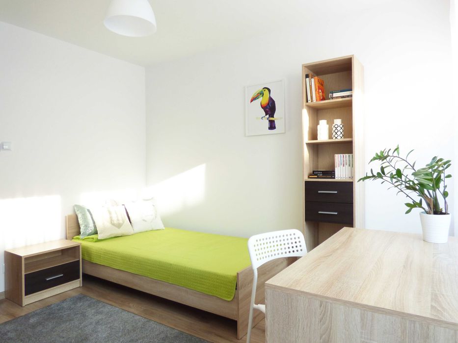 **DUŻY pokój z balkonem, ul. Bema 97, Białystok, CENTRUM**