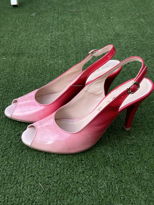 Szpilki różowe ombre r.37