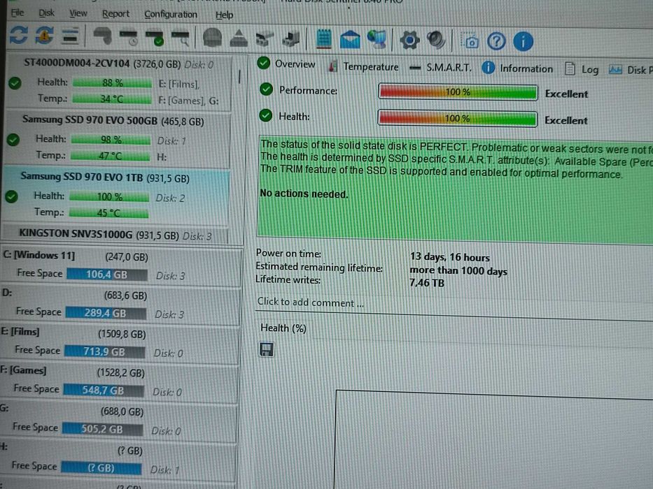 Накопичувач  SSD M2 500Gb і 1tb Samsung EVO 970  i WD 512Gb