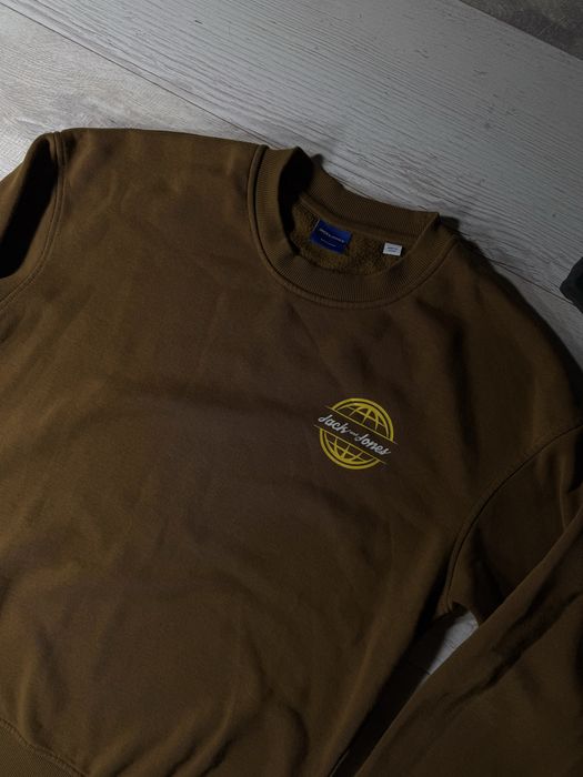 Кофта Jack & Jones світшот casual койот трекінгова тактична кофта y2k