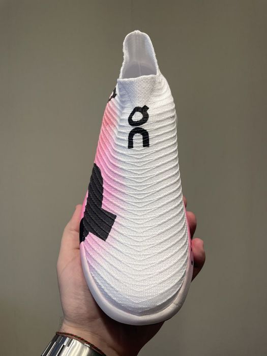 Кроссовки ON Cloudboom Strike LS White/Pink  Оригинал женские новые
