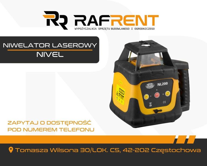 Niwelator NL 200 - wynajem